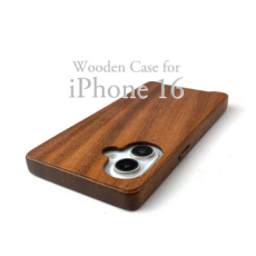 iPhone 16 専用 特注木製ケース