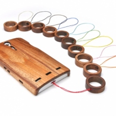 for Ring Strap02 木製リングストラップ(刻印入り)