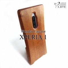 XPERIA 1 専用木製ケース Arc Ver.