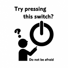 LIFEのオリジナル刻印デザイン/switch on