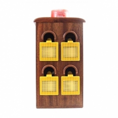 ルンバ付属備品　専用木製デザインボックス