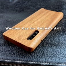 GALAXY A41 専用　特注木製ケース