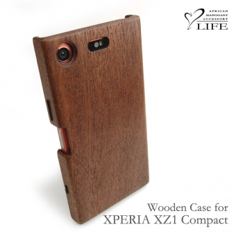 XPERIA XZ1 Compact 専用木製ケース