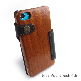 iPod touch 5/6th専用木製ケース(完成品販売)