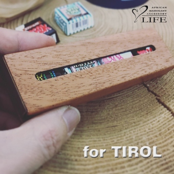 チロル 専用 TIROL CHOCO専用木製ケース/チロルチョコレート「LIFE」