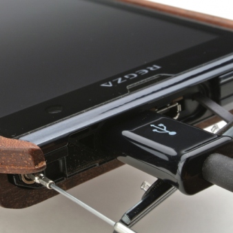 木製ケースカバー REGZA Phone T-01Dオプション