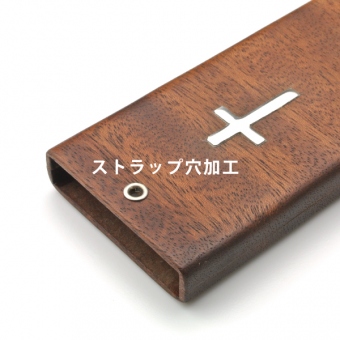 ストラップ穴加工