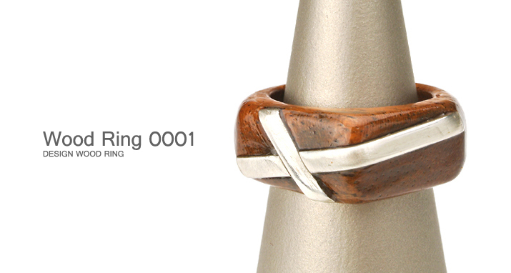 木製指輪(リング)ring0001トップ