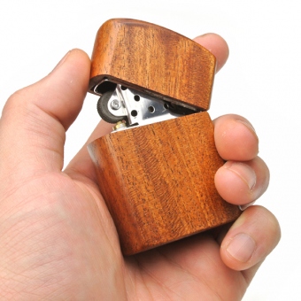 木製オイルライター01 oil lighter/ZIPPO型「LIFE」