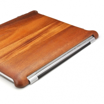 iPad2/新しいiPad3兼用木製タブレットケース・カバー(Smart Cover用加工済)6