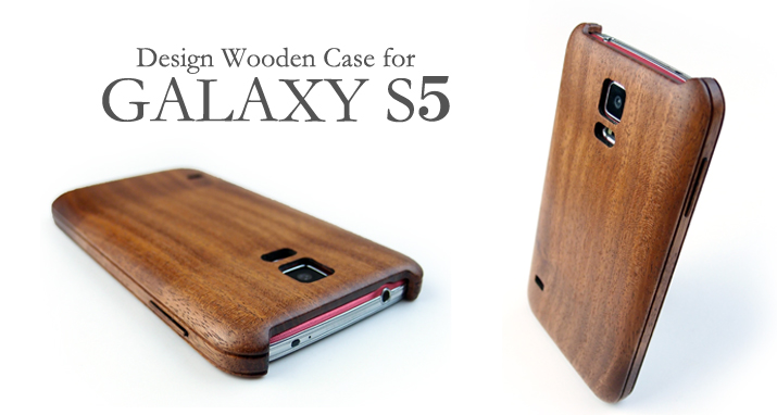 GALAXY S5 専用木製ケース