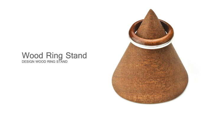 ring stand/木製リングスタンドトップ