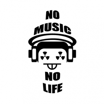LIFEのオリジナル刻印デザイン/no music no life