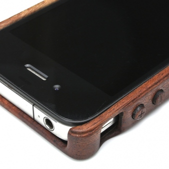 1点物のiPhone4G木製ケース/Bオプション