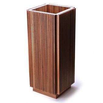 F-THEMRY/マホガニー材の積層による収納BOX