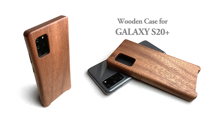 GALAXY S20+ 専用　特注木製ケース