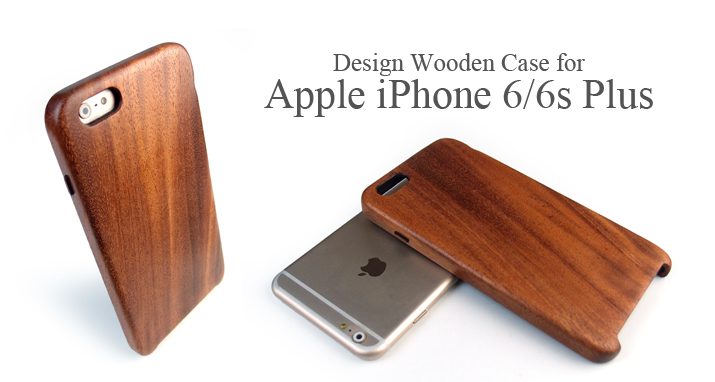 iPhone 6/6s Plus専用木製ケース Basic ver.