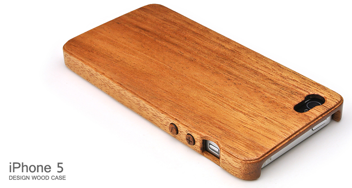 最高級木製iPhone5木製ケース/カバートップ