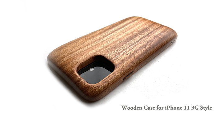 別注:　iPhone 11 専用木製ケース 3G Style