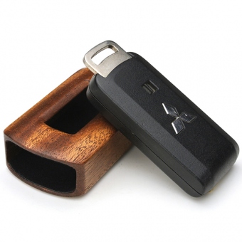 LIFE [ライフ] For Smartkey 三菱車対応木製ケース 三菱車対応スマートキー木製ケース/プレゼントに！「LIFE」