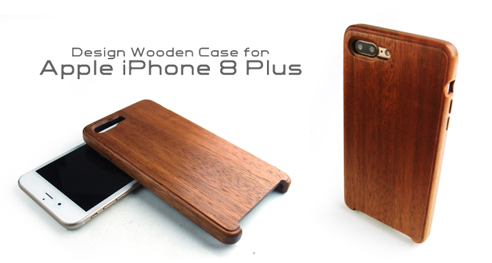 iPhone 8 Plus専用木製ケース