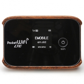 for Pocket WiFi LTE GL04P木製ケースカバー