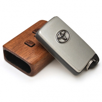 For Smartkey TOYOTA車対応木製スマートキーケースD 愛用品 趣向品 木製品 革製品 日本製 高級品 作品 日用品 専用ケース ファッション LIFE ライフ TOYOTA車対応スマートキー木製ケース/プレゼントに！！「LIFE」