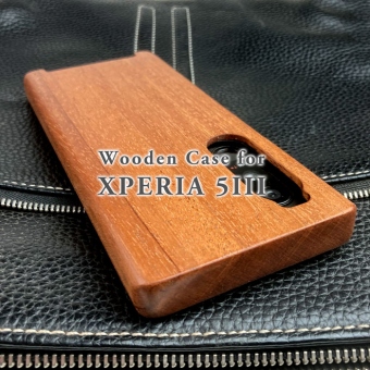 XPERIA 5iii (マーク3) 専用特注木製ケース