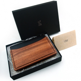 特注:ほぼ日手帳&RHODIA専用木と革の手帳オプション