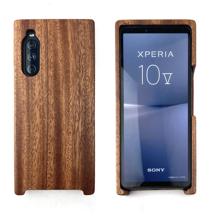 XPERIA 10V (マーク5) 専用特注木製ケース「LIFE」