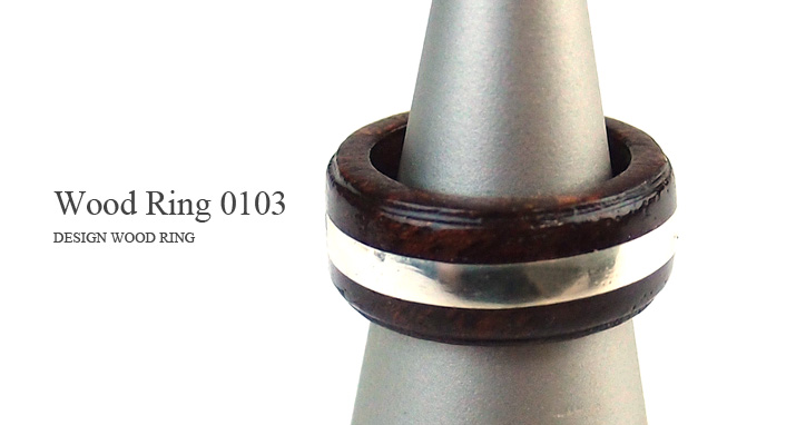 木製指輪(リング)ring0103 トップ