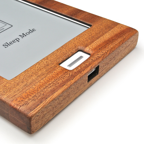 楽天/rakuten kobo Touch木製ケースカバーB「LIFE」