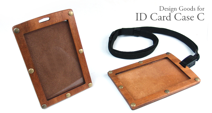 木製IDケース  ID Case　C　トップ